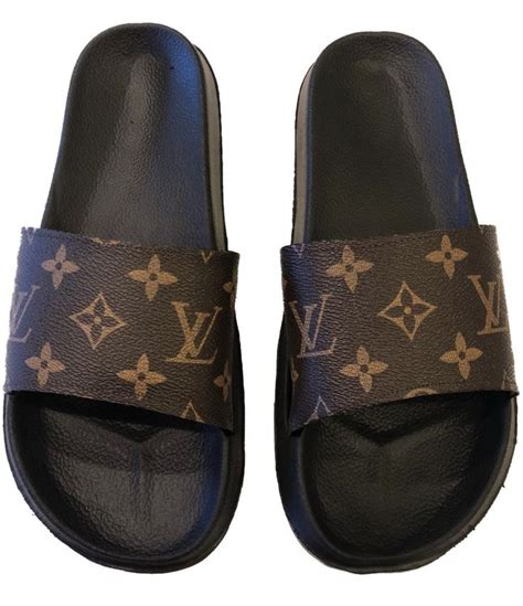 lv flip flops men's|louis vuitton men slides.